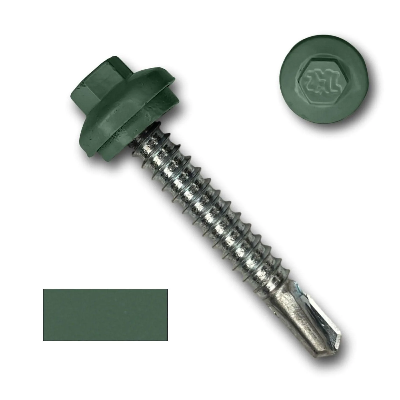 #12 x 1.5" ZXL Dome Cap Metal Building Screws (Metal-to-Metal), Self-Drilling - 250 Pack - Image 14