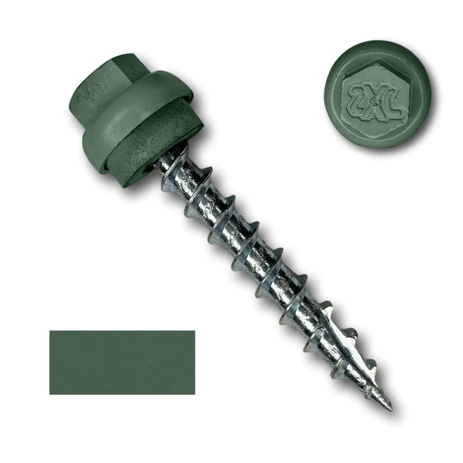 #12 x 1.5" ZXL Dome Cap Metal Roofing Screws (Metal-to-Wood) - 250 Pack - Image 14