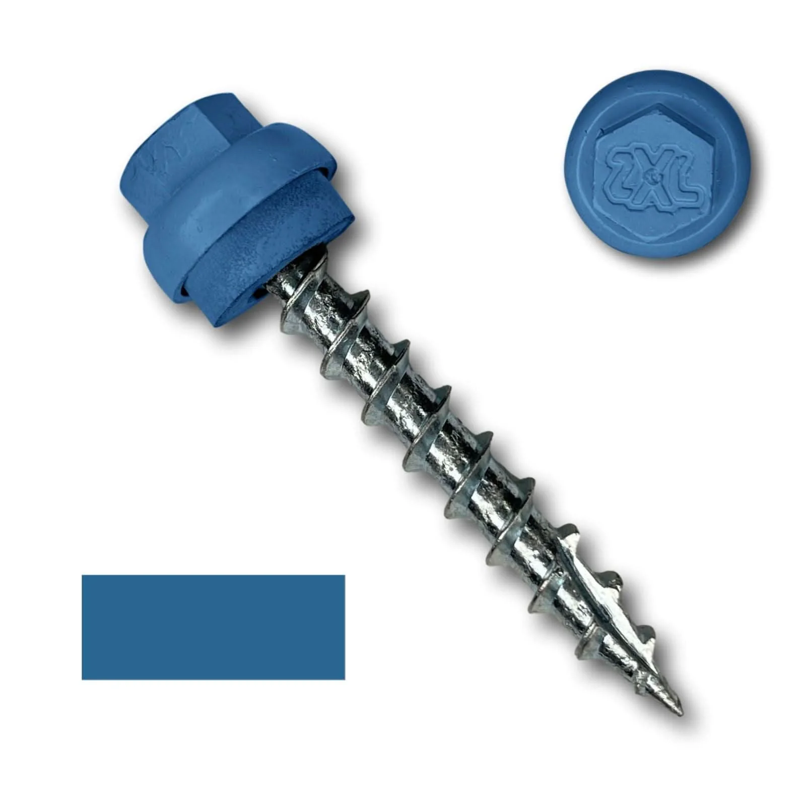 #12 x 1.5" ZXL Dome Cap Metal Roofing Screws (Metal-to-Wood) - 250 Pack - Image 15