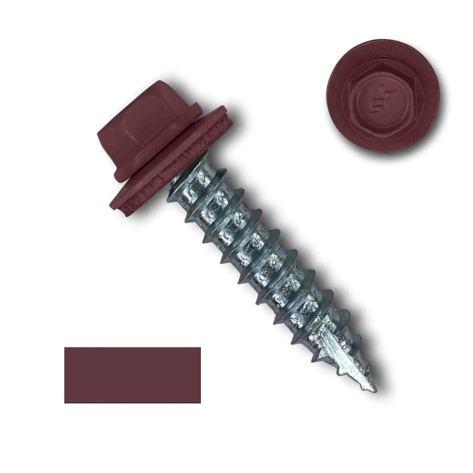 #14 Metal Roofing Screws (Metal-to-Wood) - Oversized Rescue Screw, 250 Pack - Image 12