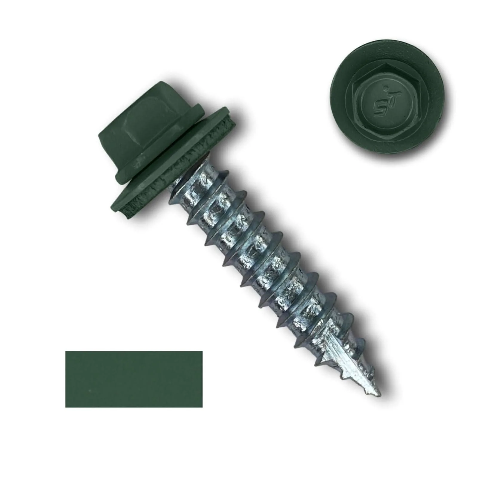 #14 Metal Roofing Screws (Metal-to-Wood) - Oversized Rescue Screw, 250 Pack - Image 13