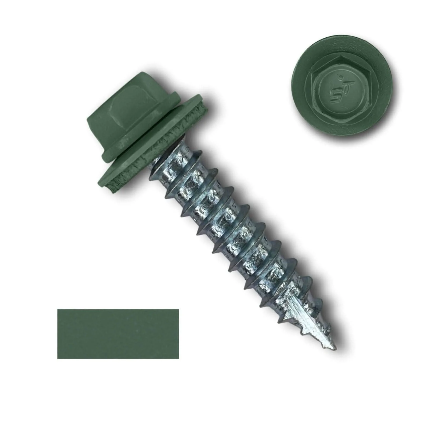 #14 Metal Roofing Screws (Metal-to-Wood) - Oversized Rescue Screw, 250 Pack - Image 14