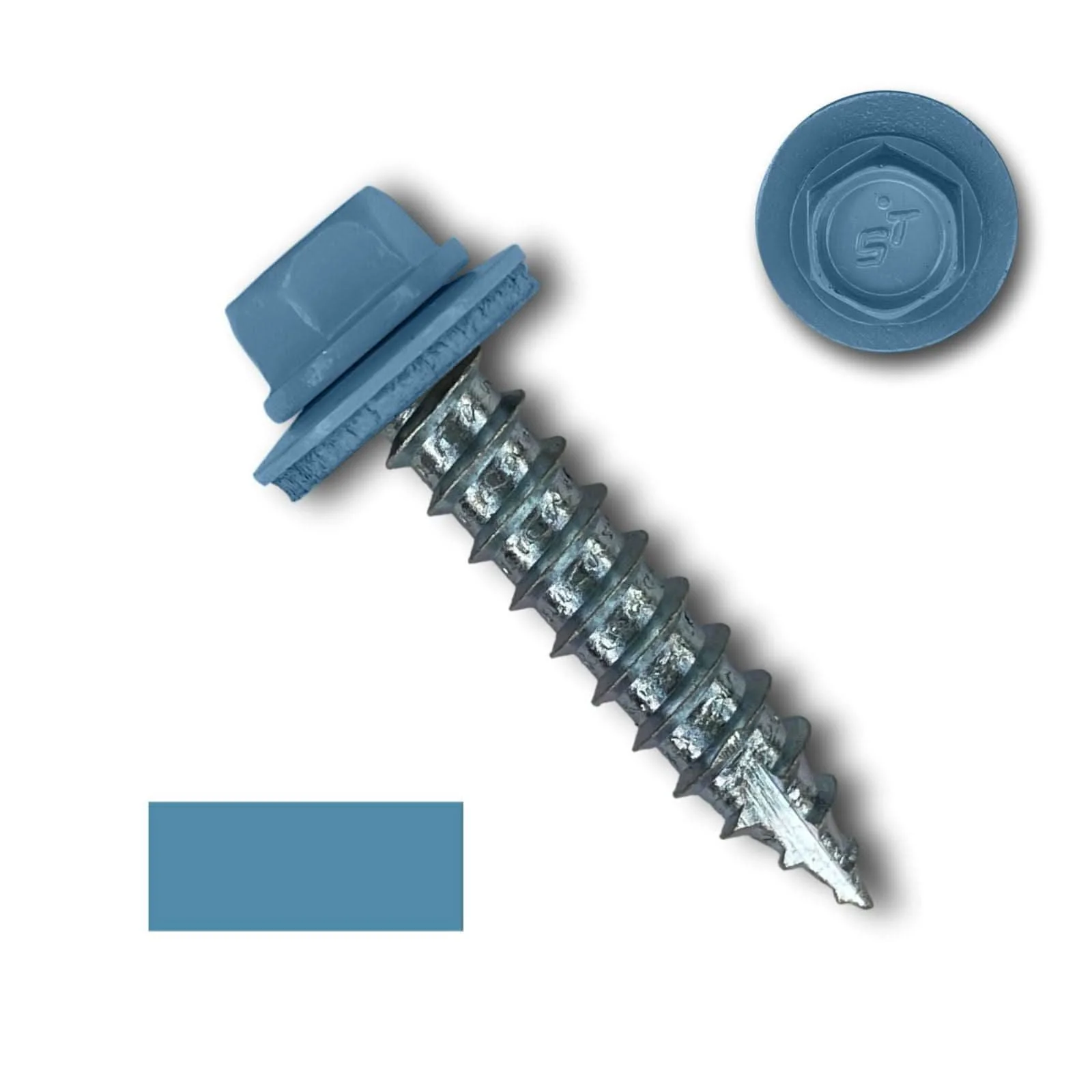 #14 Metal Roofing Screws (Metal-to-Wood) - Oversized Rescue Screw, 250 Pack - Image 16