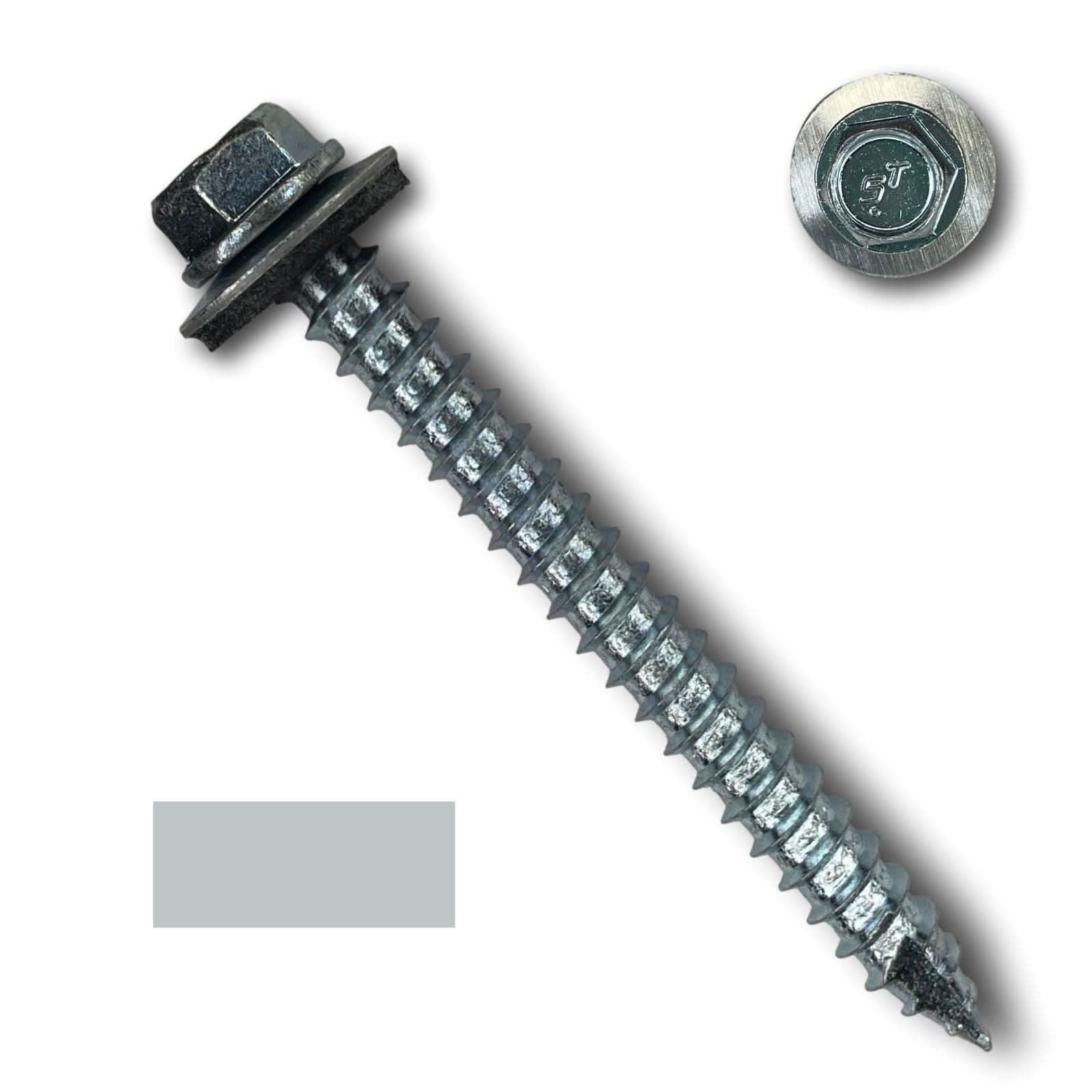 #14 Metal Roofing Screws (Metal-to-Wood) - Oversized Rescue Screw, 250 Pack - Image 18