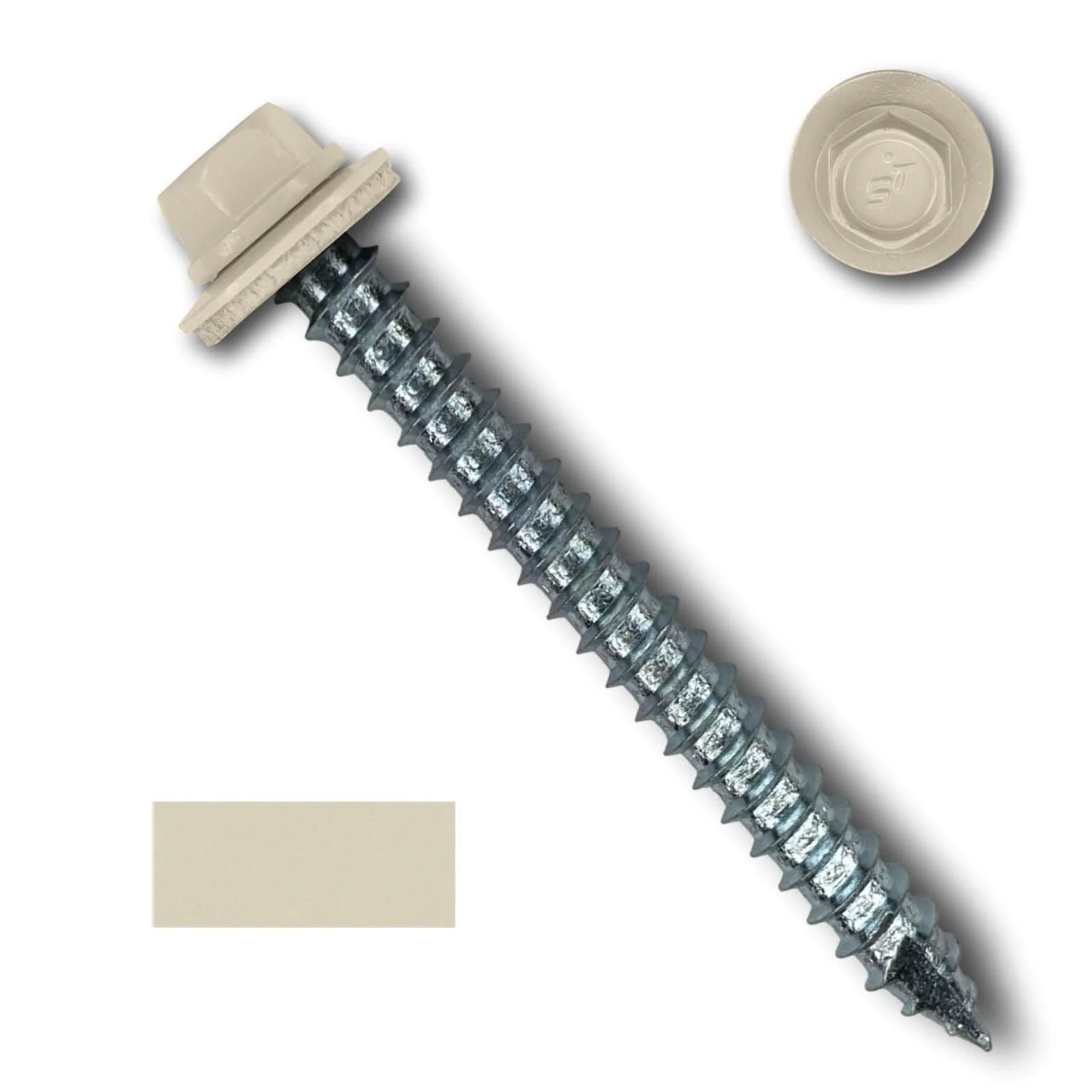 #14 Metal Roofing Screws (Metal-to-Wood) - Oversized Rescue Screw, 250 Pack - Image 20