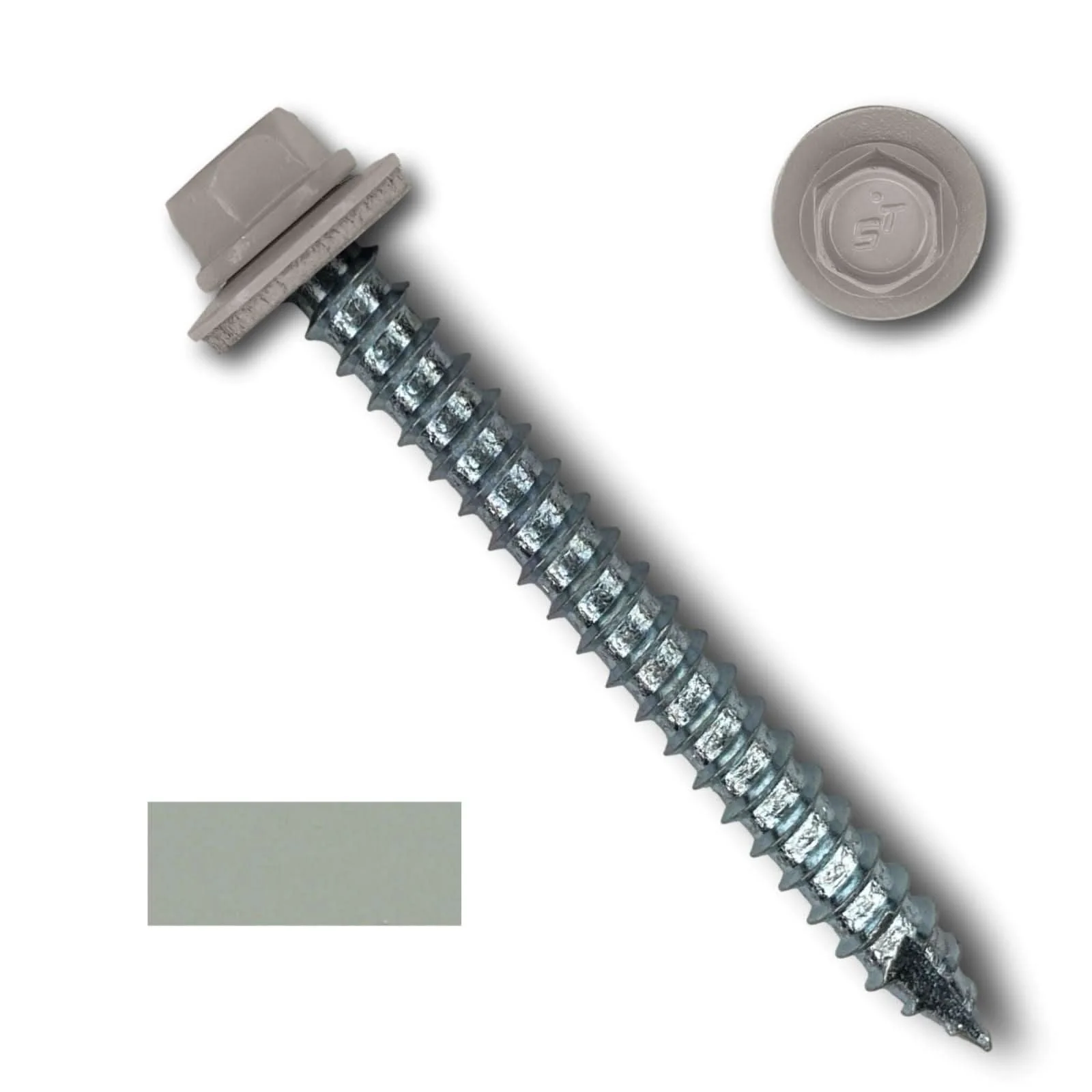 #14 Metal Roofing Screws (Metal-to-Wood) - Oversized Rescue Screw, 250 Pack - Image 22