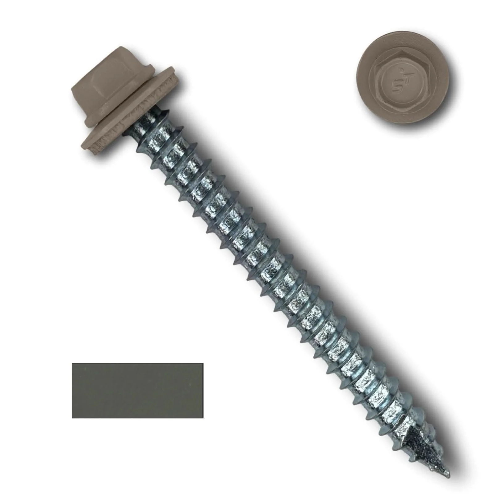 #14 Metal Roofing Screws (Metal-to-Wood) - Oversized Rescue Screw, 250 Pack - Image 24