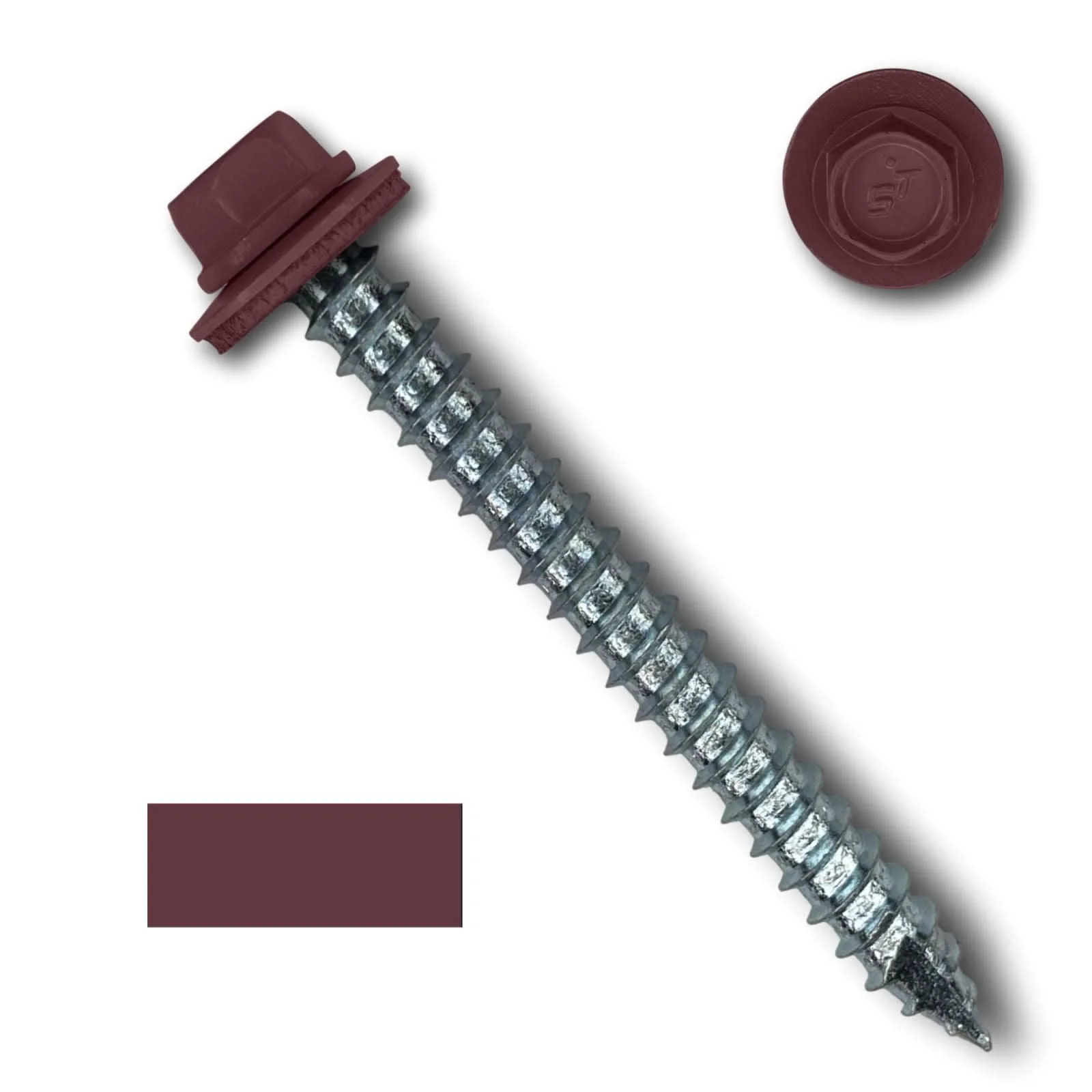 #14 Metal Roofing Screws (Metal-to-Wood) - Oversized Rescue Screw, 250 Pack - Image 29