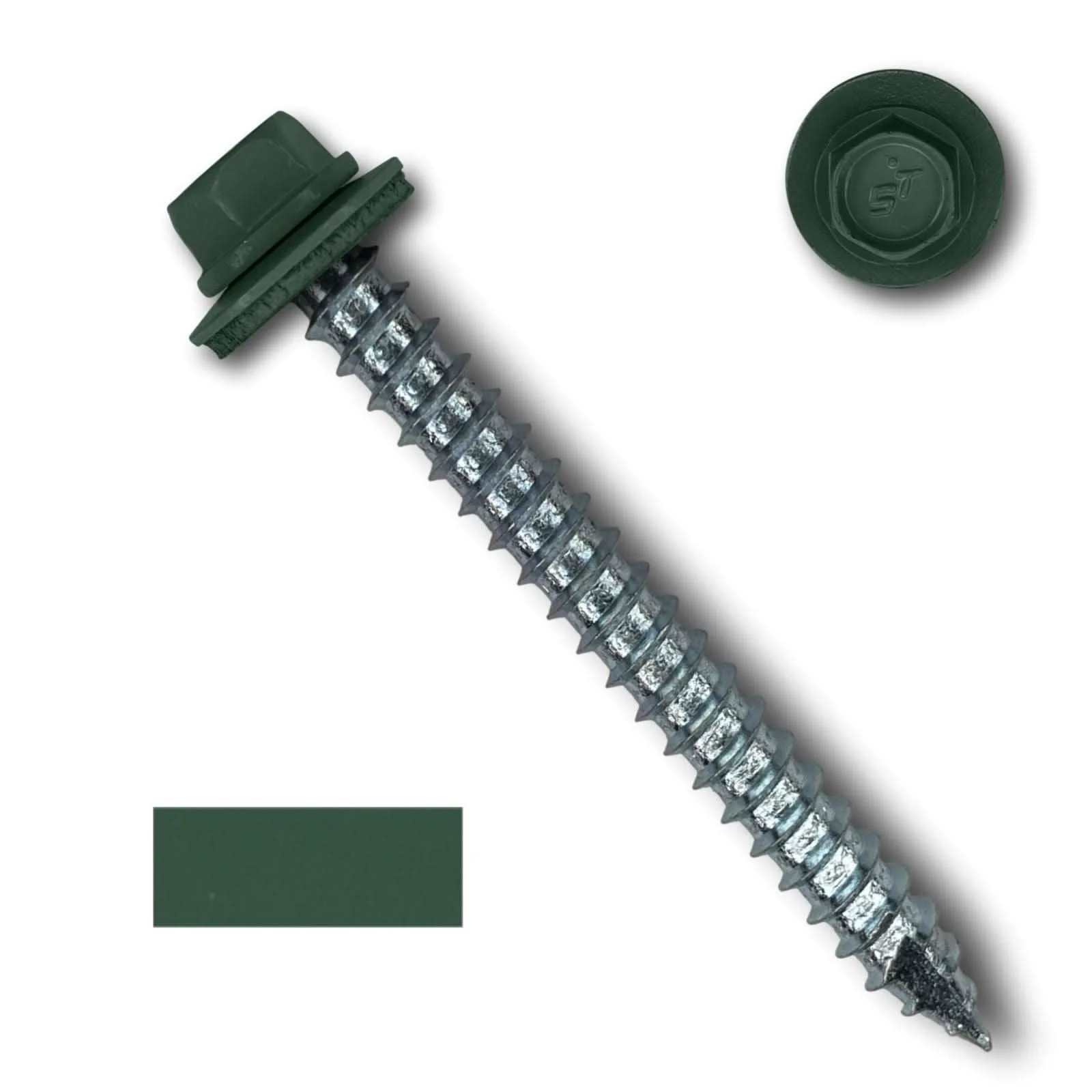 #14 Metal Roofing Screws (Metal-to-Wood) - Oversized Rescue Screw, 250 Pack - Image 30