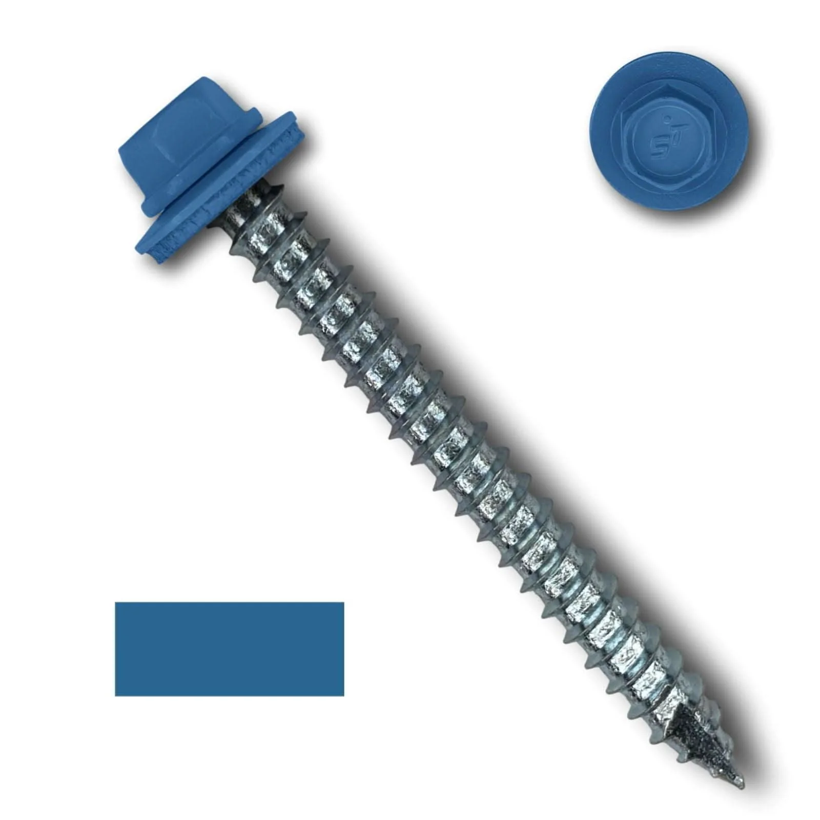 #14 Metal Roofing Screws (Metal-to-Wood) - Oversized Rescue Screw, 250 Pack - Image 32