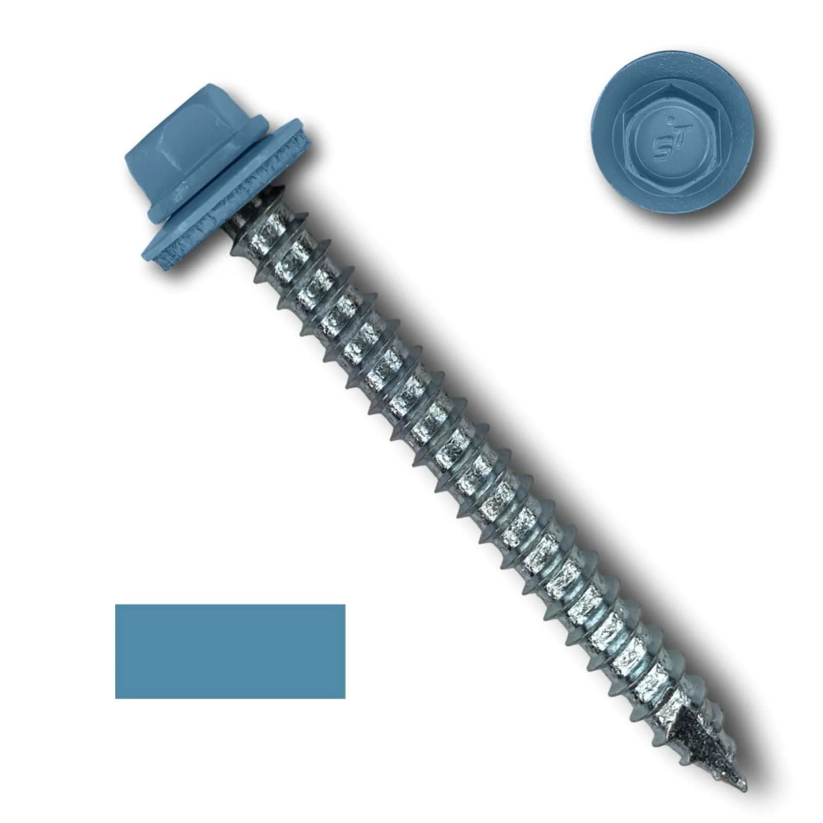 #14 Metal Roofing Screws (Metal-to-Wood) - Oversized Rescue Screw, 250 Pack - Image 33