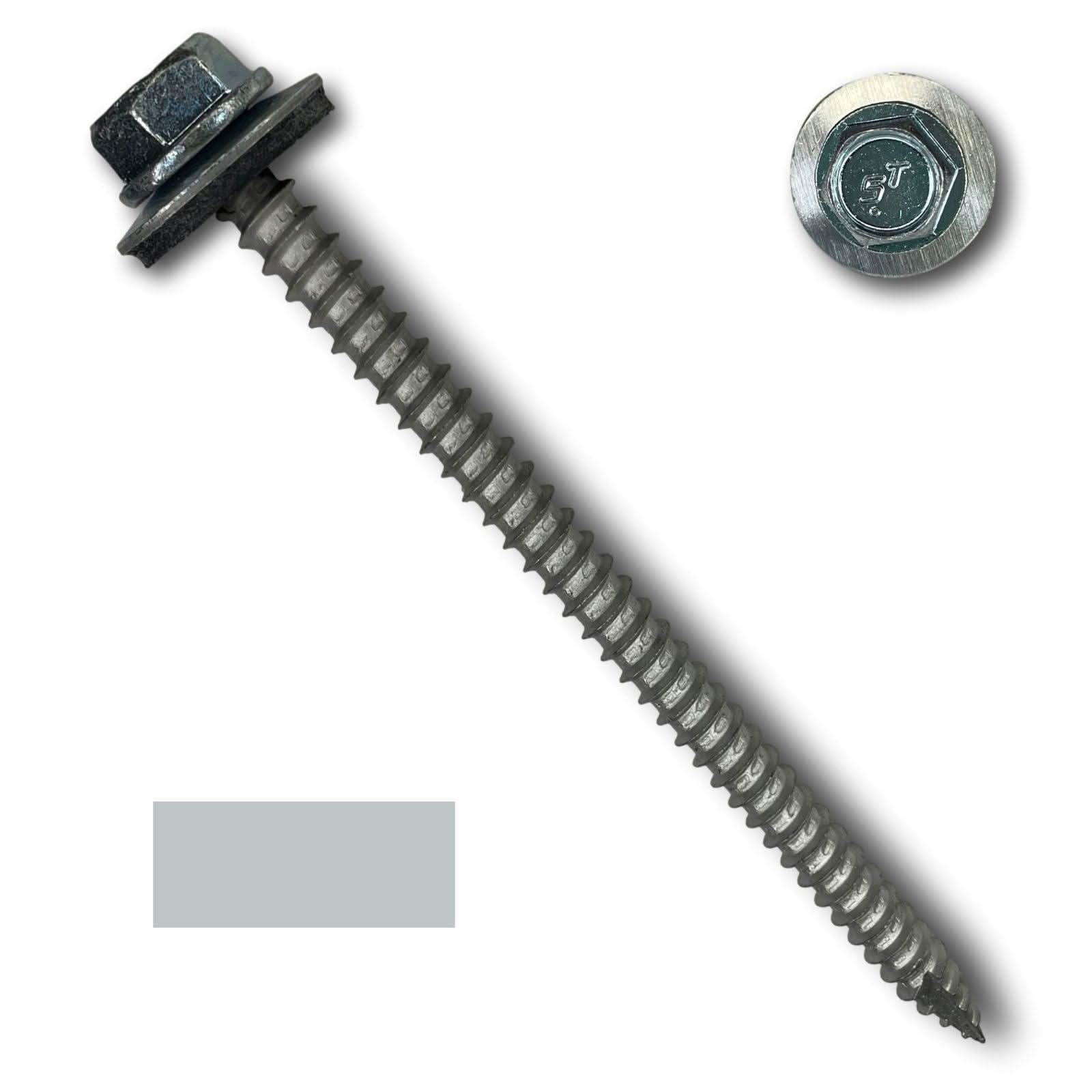#14 Metal Roofing Screws (Metal-to-Wood) - Oversized Rescue Screw, 250 Pack - Image 35
