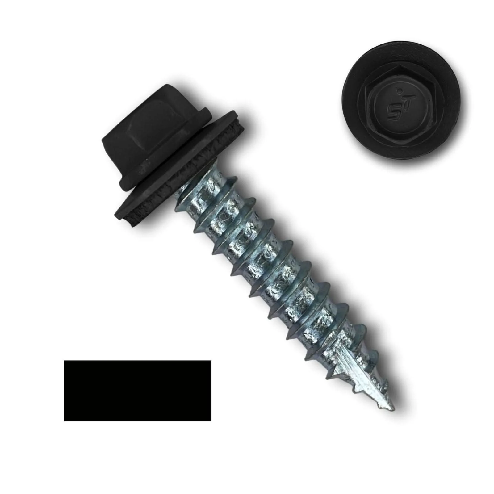 #14 Metal Roofing Screws (Metal-to-Wood) - Oversized Rescue Screw, 250 Pack - Image 9