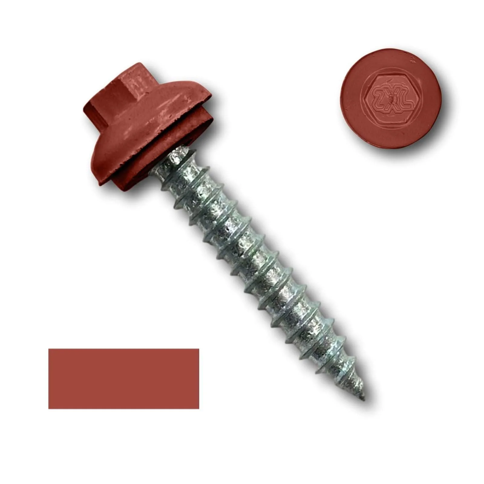 #14 x 1.5" ZXL Dome Cap Metal Roofing Screw (Metal-to-Wood), High-Quality - 250 Pack - Image 10