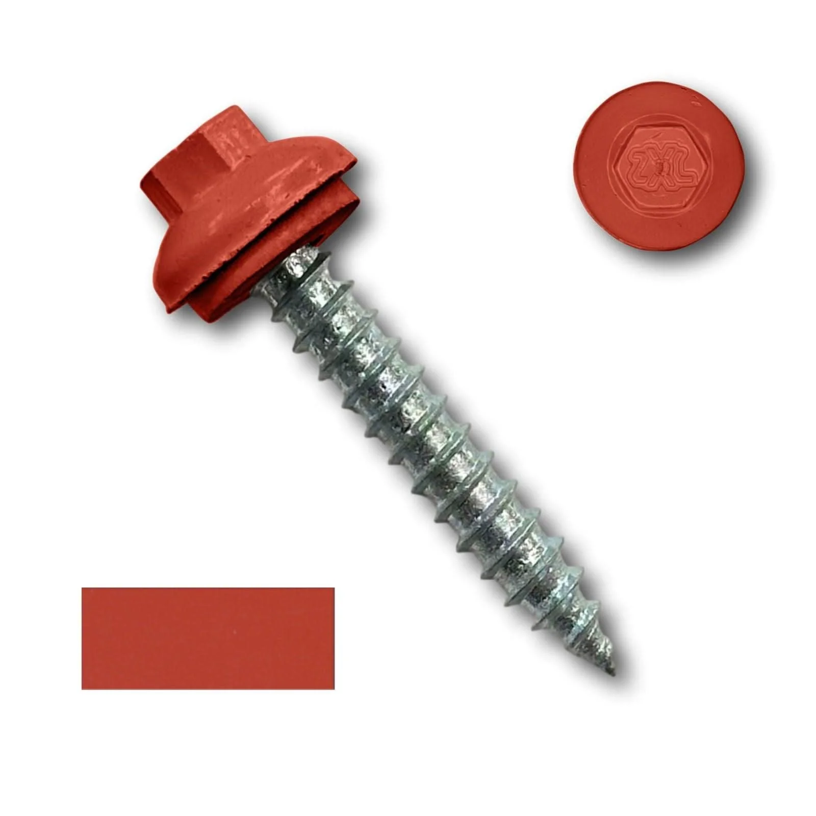 #14 x 1.5" ZXL Dome Cap Metal Roofing Screw (Metal-to-Wood), High-Quality - 250 Pack - Image 11