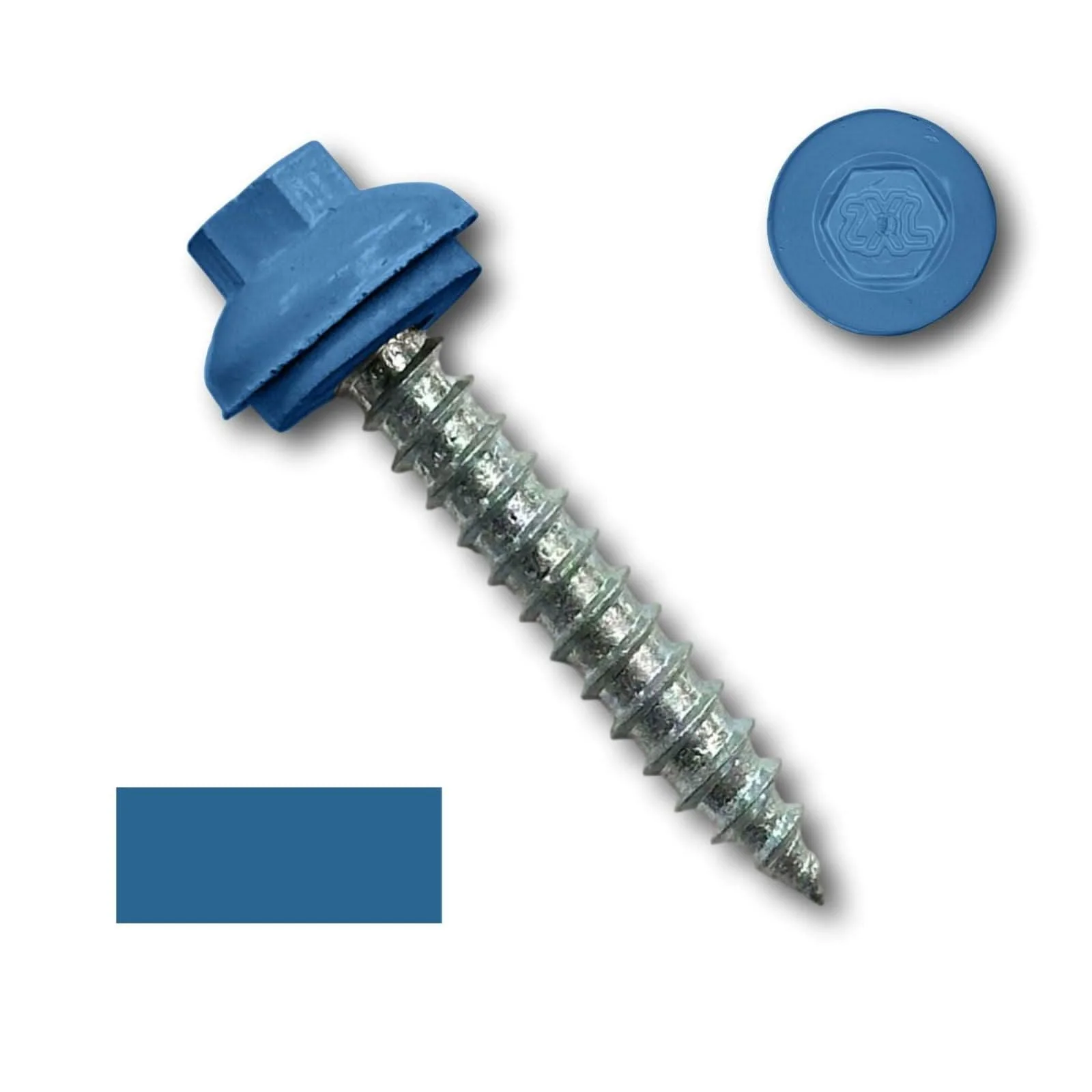#14 x 1.5" ZXL Dome Cap Metal Roofing Screw (Metal-to-Wood), High-Quality - 250 Pack - Image 15