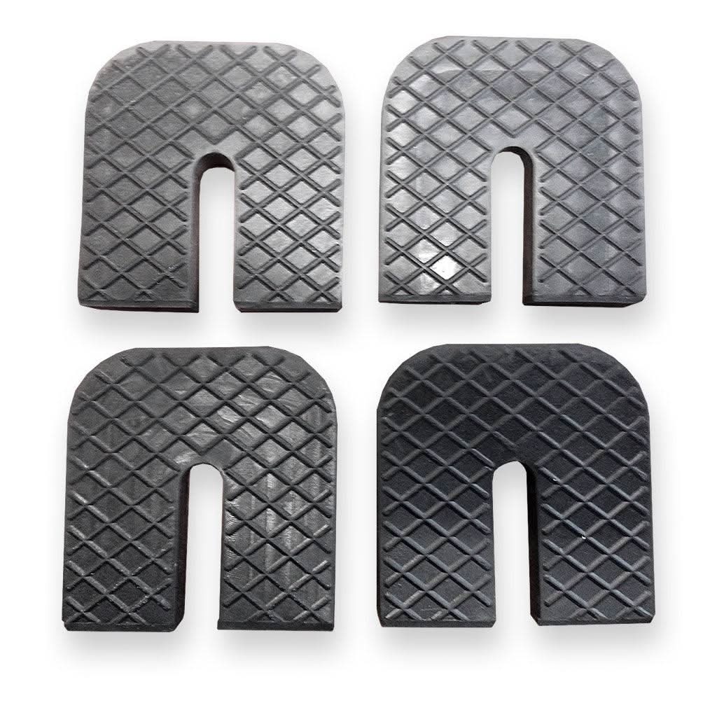 Rubber Vibration Absorber Feet Kit (Flat Mount) for Ductless Mini Split Systems,4 Piece - Image 2