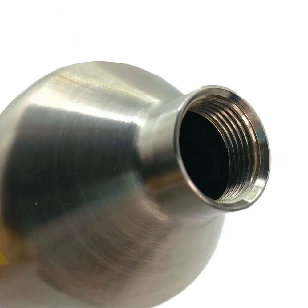 Air Conditioning Cleaning Canister – Aluminum A/C System Flush Bottle for Line Cleaning with Pressurized Air - Image 4