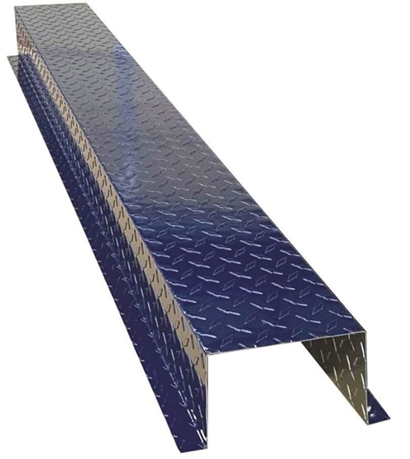 Residential Series - Aluminum Diamond Plate HVAC Line Set Cover Extensions - Additional 5 Foot Extension Section - Image 2