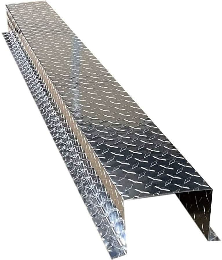 Residential Series - Aluminum Diamond Plate HVAC Line Set Cover Extensions - Additional 5 Foot Extension Section - Image 5