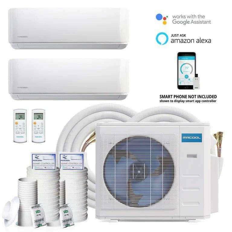 MRCOOL DIY Mini Split - 36,000 BTU 2 Zone Ductless Air Conditioner and Heat Pump with 16 ft. Install Kit, DIYM236HPW02C00 - Image 7