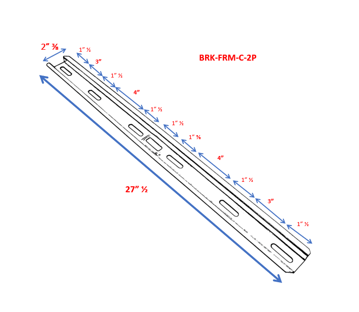 Folding Mounting Bracket for Mini Split Unit with Leveler - Image 3