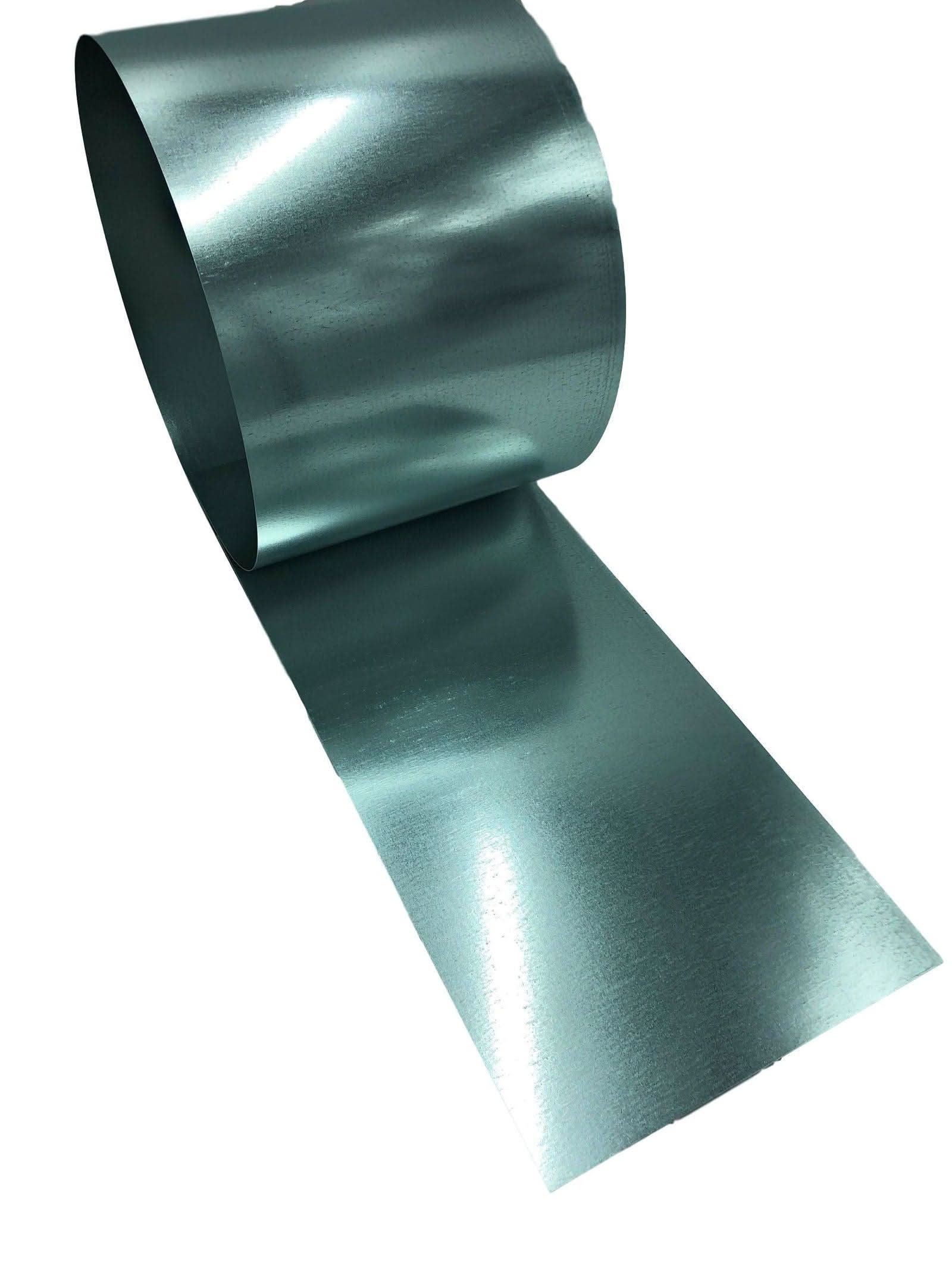 26-Gauge Galvanized, Galvalume, Paintable Steel, & Mill Finish Aluminum Flashing Rolls - High Quality, Multiple Sizes - Image 2