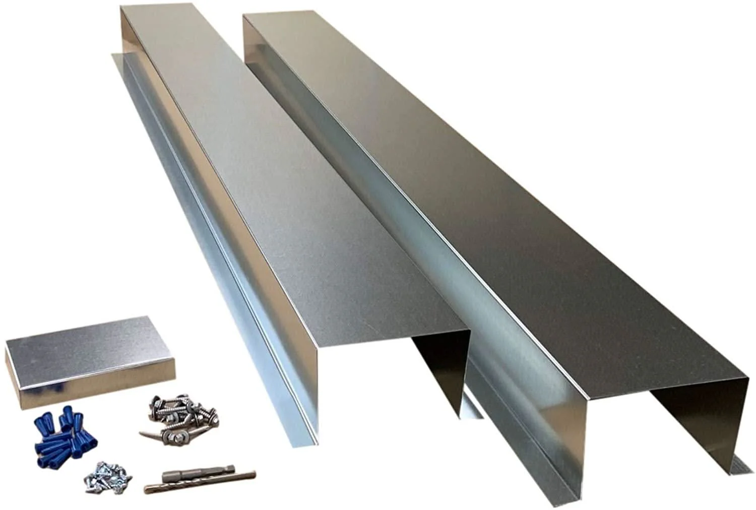 Residential Series - Galvanized & Unpainted Metal HVAC Line Set Covers - Image 3