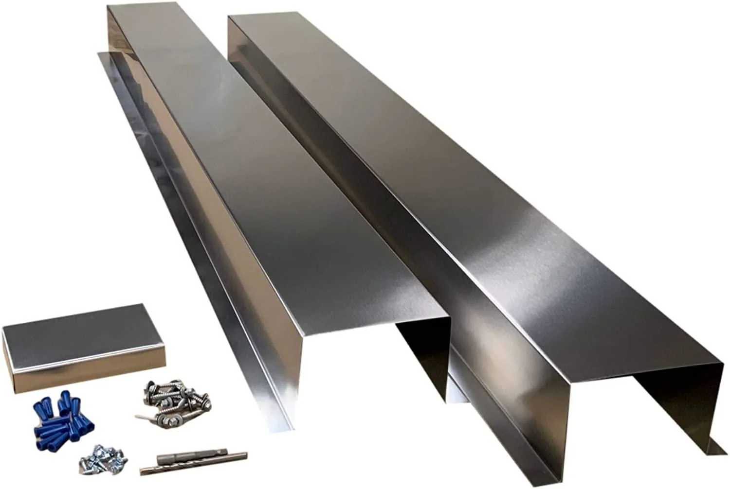 Residential Series - Galvanized & Unpainted Metal HVAC Line Set Covers - Image 4