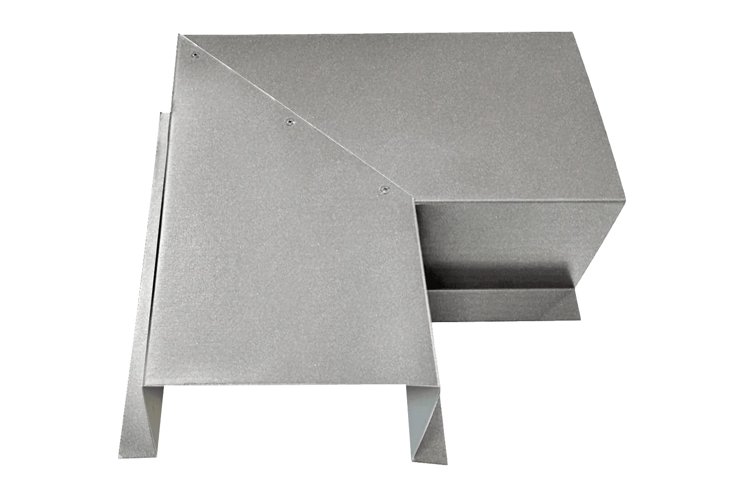Industrial Series - 22 Gauge Line Set Cover Side Turning Elbows - Premium Quality - Image 4