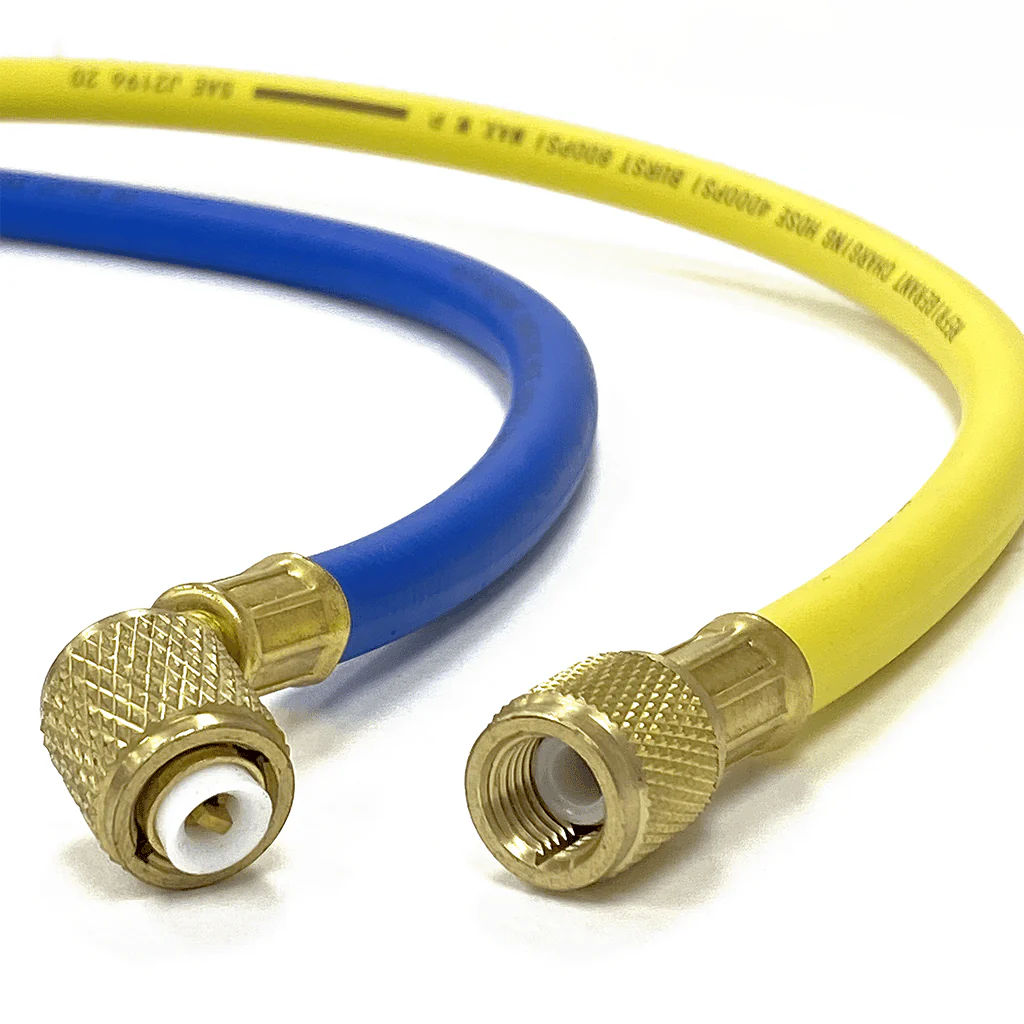 Mini Split R410a Low Side Suction Charging Service Gauge Hose Set 5/16" Port - Image 5
