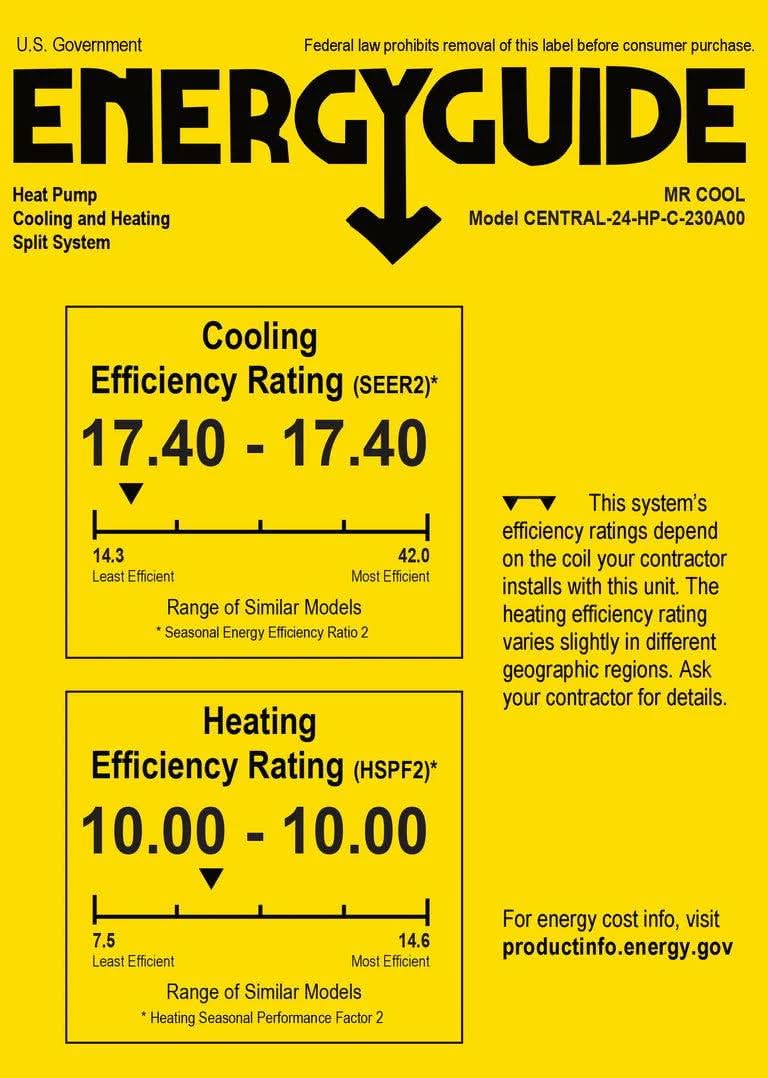 Hyper Heat Central Ducted 24k BTU Heat Pump Condenser, CENTRAL-24-HP-C-230A00 - Image 5