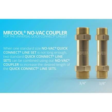 MRCOOL 3/8 X 3/4 Couplers for Universal, HyperHeat & VersaPro Series Quick Connect Couplers - Image 6