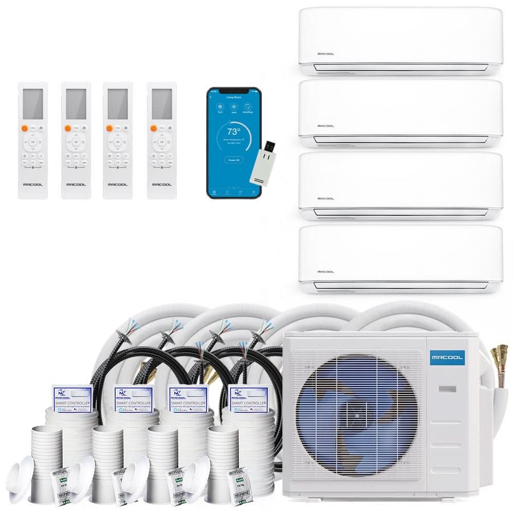 MRCOOL DIY 5th Gen Multi-Zone 4-Zone 27,000 BTU 23 SEER2 (6K + 6K + 6K + 12K) Ductless Mini-Split Air Conditioner and Heat Pump - Image 17