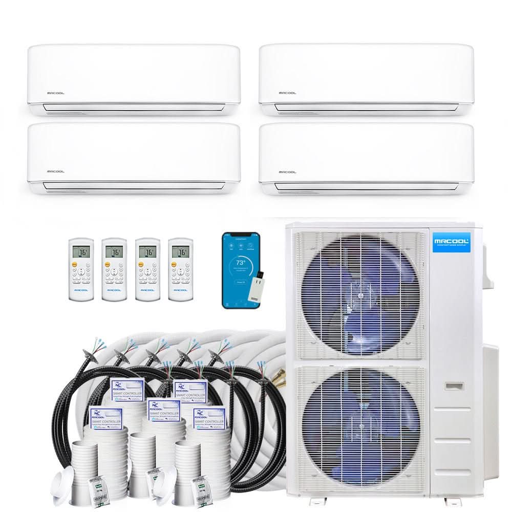 MRCOOL DIY 5th Gen Multi-Zone 4-Zone 48,000 BTU 22 SEER2 (6K + 6K + 9K + 9K) Ductless Mini-Split Air Conditioner and Heat Pump - Image 17