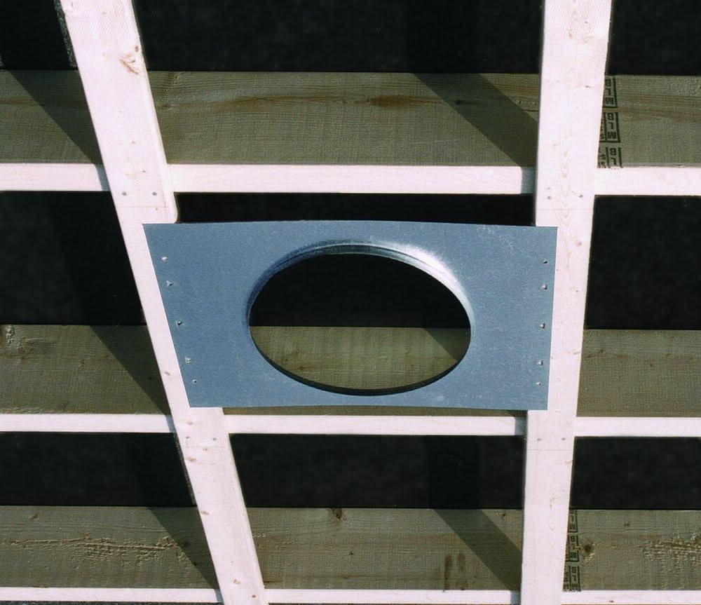 Rectorseal 81964 Rough-In Flange Galvanized Steel 24 Inch - Image 2