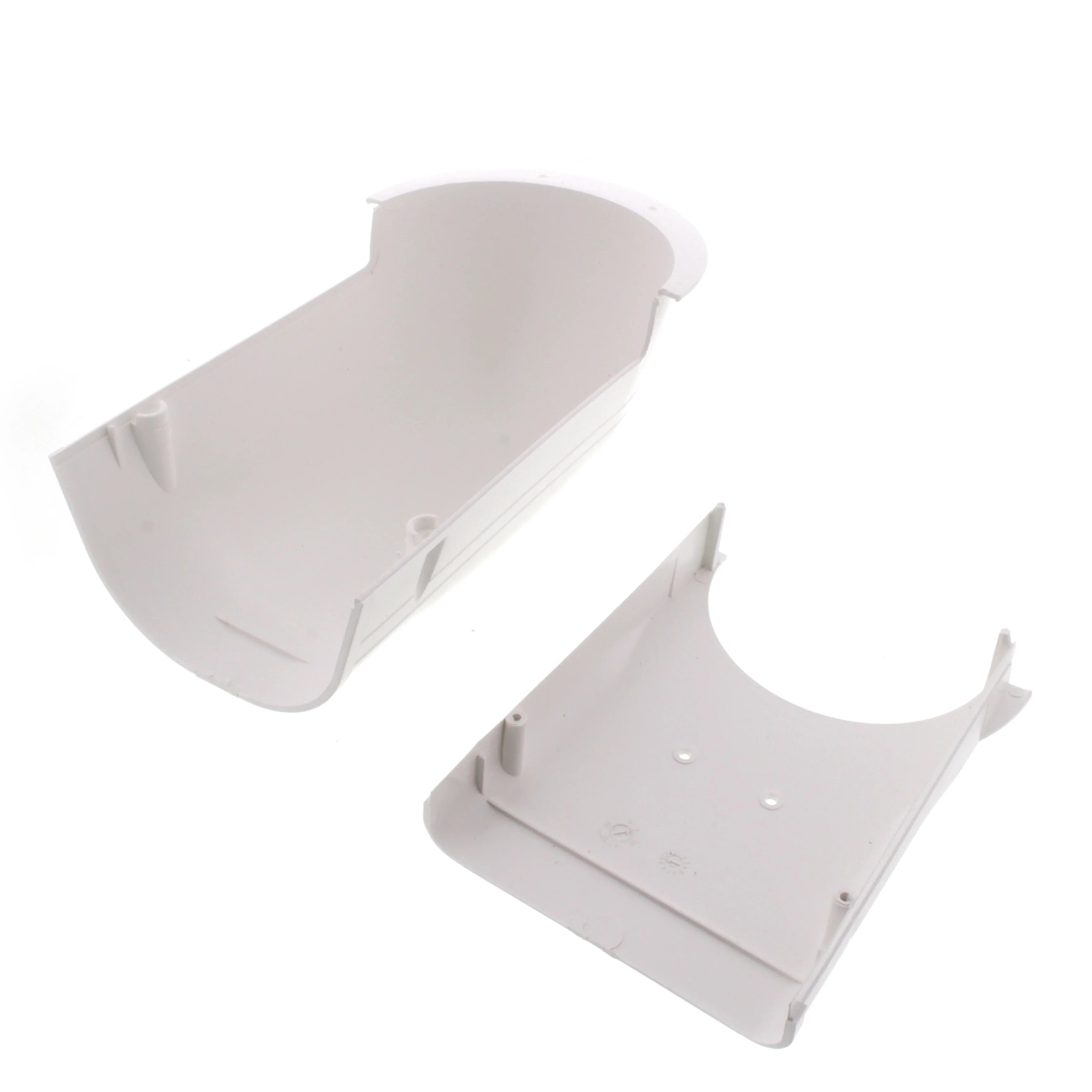 Fortress 4.5" Wall Inlet – LW122W (White) | Lineset Cover Entry Fitting | MRCOOL Compatible - Image 3