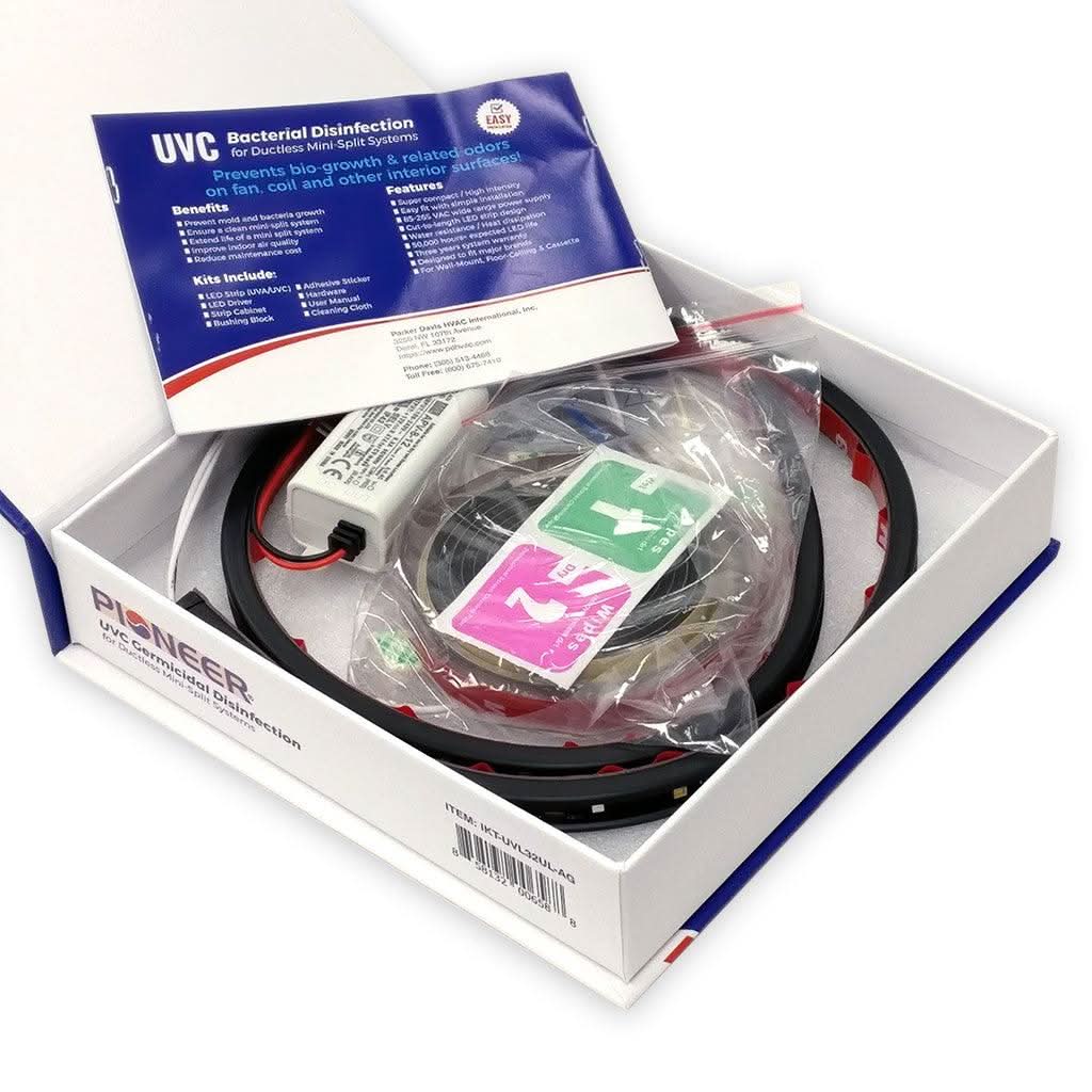 UVC Bacterial Disinfection Kit for Mini Split Systems - Image 4